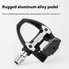 TOSUOD Professional Bicycle Pedal Lock Self-Locking for SPD System for Mountain Road Bike Riding Aluminum Alloy Material