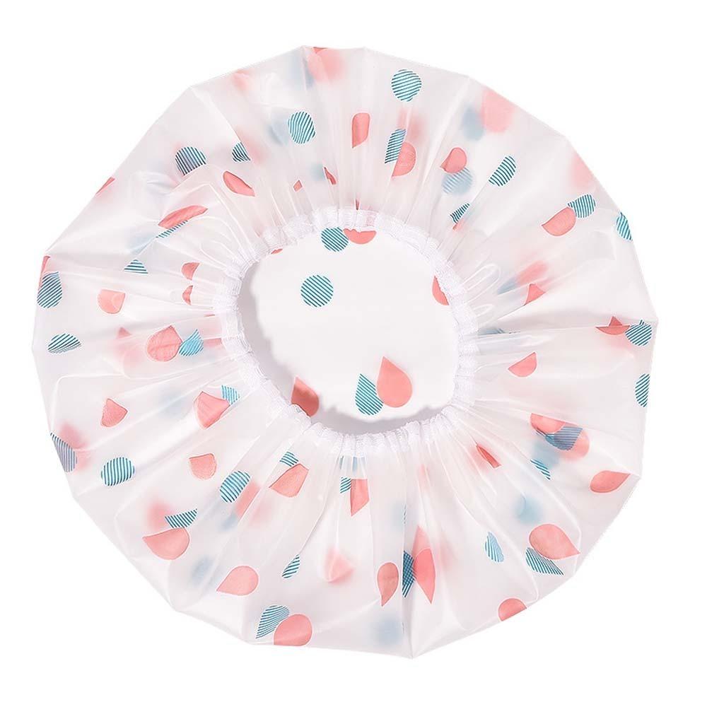 

Водонепроницаемая шапочка для душа утолщает эластичную шапку для купания Soft Spa