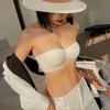 Small Breasts Gather, Strapless Underwear for Women, Non-slip and Non-marking, No Steel Ring, Invisible Tube Top, Thickened and Large Bra.