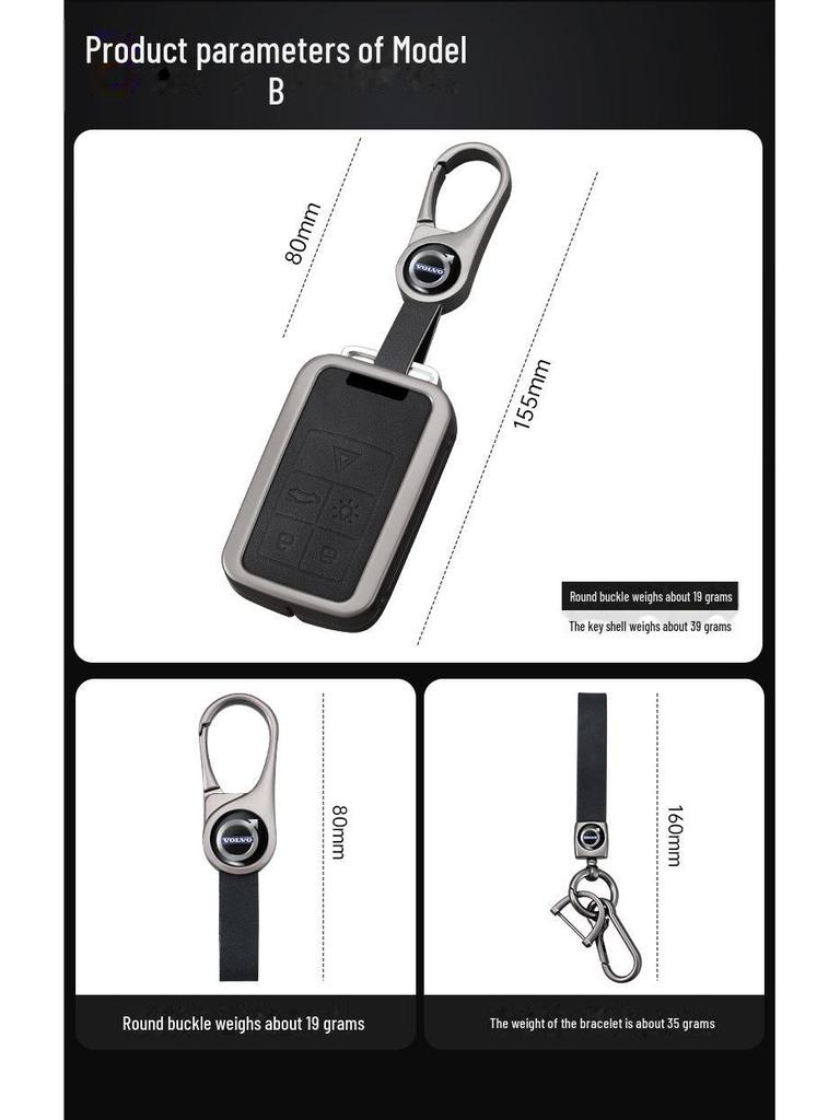 Volvo FM/FH16 Heavy Truck Key Cover: Enhanced Remote Control Protection & Styling