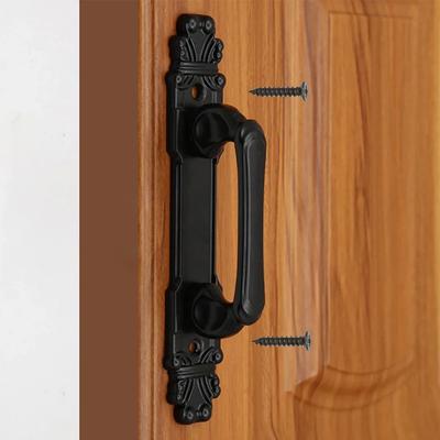 1pc Barn Antique Sliding Door Handles For Cabinet Wardrobe Buckle Accessories Heavy Duty Vintage Door Handle Grip