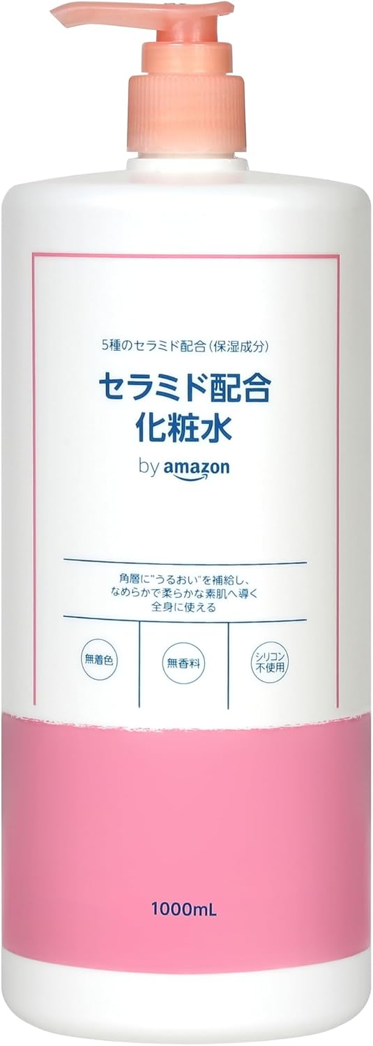 Тоник с церамидами от Amazon  Большой объем  Без искусственных отдушек  1 литр 1 liter (x 1)/No artificial flavors
