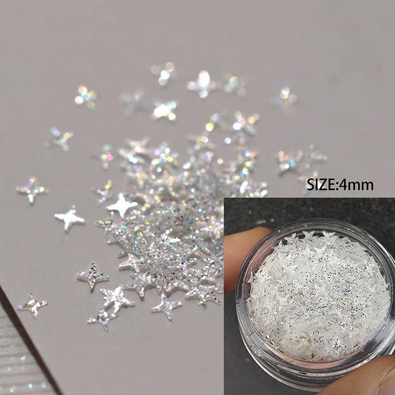 

Мини Блестящие Звезды Блеск для Ногтей Сверкающая Пентаграмма Украшение для Ногтей Дизайн Салона Ногтей Милые Аксессуары Дизайн Ногтей Сделай Сам