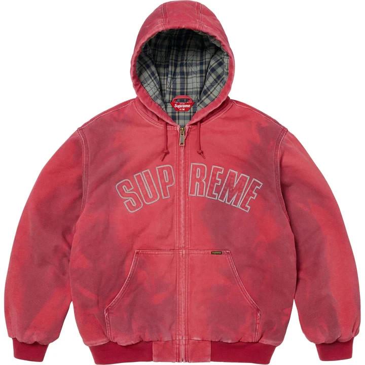 Supreme Reflective Arc Hooded Work Jacket