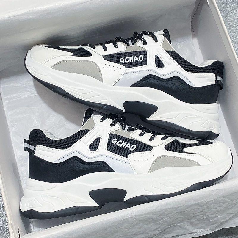 

2025 new men s shoes spring breathable trend versatile deodorant thin mesh sports casual small white board shoes trendy shoes 44