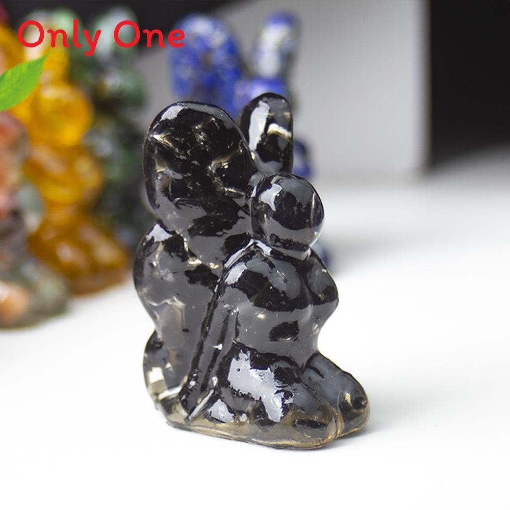 Crystal Resin Art Decor With Butterfly Fairy Office Tabletop Gift For Friends