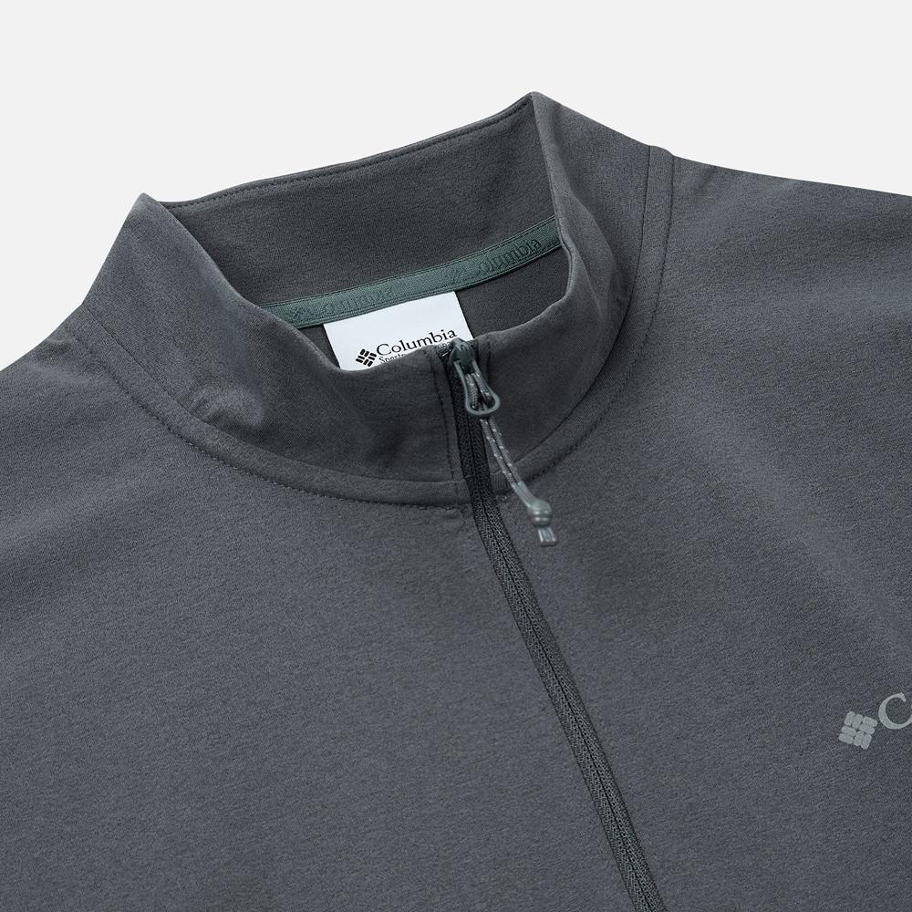 COLUMBIA Men'S 365 Mountain Long Sleeve Half-Zip T-Shirt [Grey]