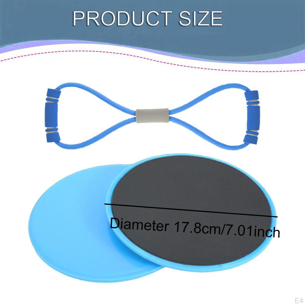 Exercise Sliders Core Gliding Discs Fitness for Yoga Pilates