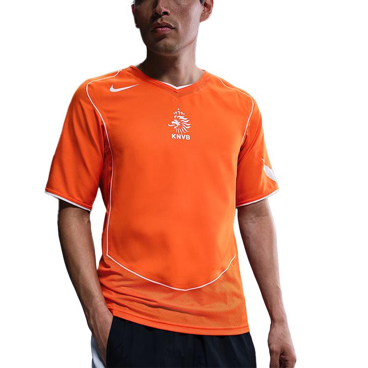 

Nike Dri-Fit Sustainable Materials Netherlands 2004 Reissue Comfortable Soft Breathable Quick-Dry Sports Football Shirt Men tops HV4427-819 XL