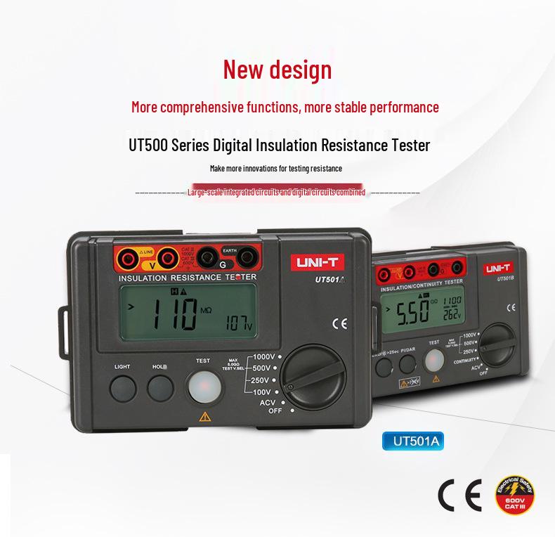 UT501A Insulation Resistance Tester by UNI-T