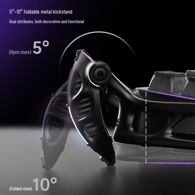 GravaStar K1 PRO 75-Key Tri-Mode Custom Mechanical Keyboard & M1 Gaming Mouse Set
