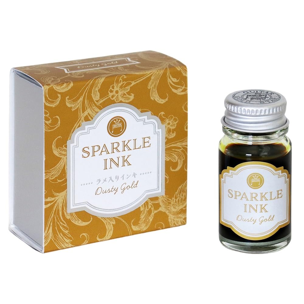 

Teranishi Chemical Industry Guitar Sparkle Ink 12ml Dusty Gold SPA-12ML-T55