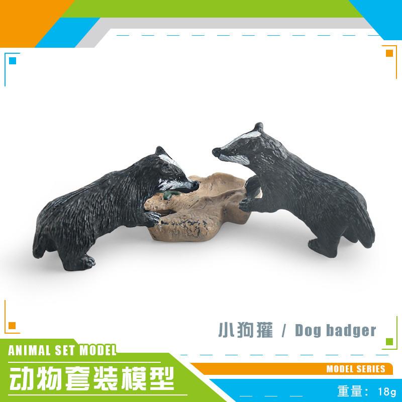 Realistic Plastic Forest Animal Model Collection Featuring Cute Static Mice Frogs Crocodiles Koalas And Skunks