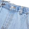 Teenie Weenie Kids Boy's Tencel Blend Denim Work Shorts