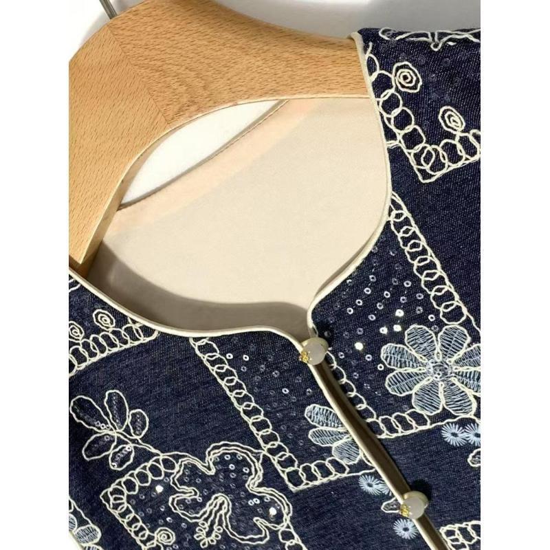 Spring 2025 outerwear denim vest vest vest vest