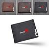 Car Logo Men's Short Wallet Multifunctional Card Purse Coin Storage Bag For Honda TYPE-R Mugen Civic Accord Fit Jazz CRV BRV HRV SM1