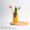 Ins Vase Ornament Acrylic Vase Simple Decoration Transparent Flower Vase Living Room Dining Table Hydroponic Flower Planter