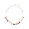 Red, White & Blue Independence Day Charm Necklace with Stars & Hearts