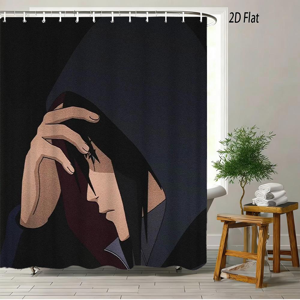 

Dragon Ball Z Vegeta Super Saiyan Armor Scene 2D Print Waterproof Shower Curtain, Retro Grainy Teal Sky Background With Iconic S W60H190(CM)-1 Pcs