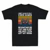 Always Sometimes Games I Sleep Video Men's I And Vintage Play T-Shirt Don't Eat