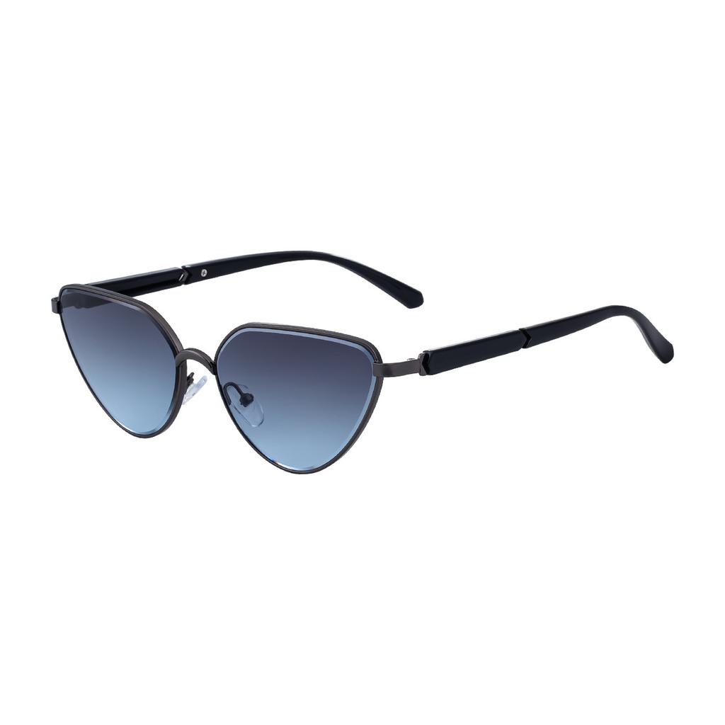 JYL TS Women's Cat-Eye - Metal-Frame Outdoor Sun-Protective Trendy SL-98357