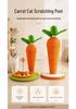 Cross Carrot Cat Climbing Frame & Sisal Scratching Post Toy for Nail Grinding & Itching Relief