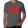 Team Rocket Go Official Logo Tshirt Casual Pattern Print Tee Shirt