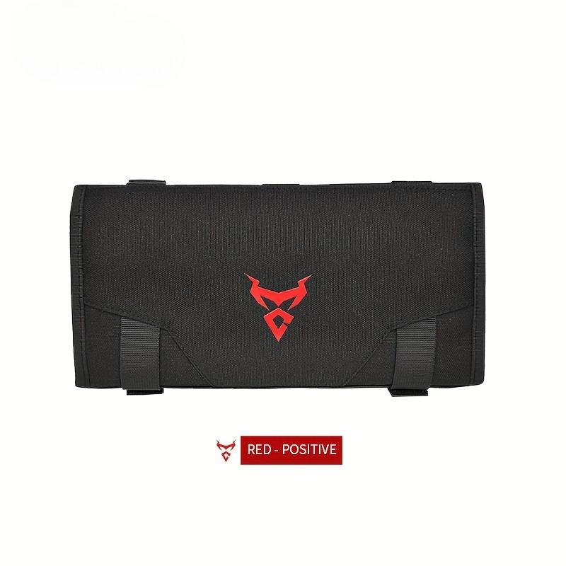 

For MC-0130 MOTOCENTRIC Motorcycle Tool Bag - Durable Nylon, Adjustable Strap, Multi-Compartment Storage for Tools and Accessories красный