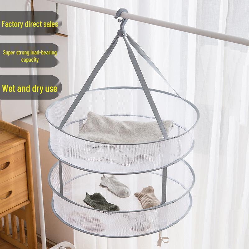 Socks Drying Net: Magic Mesh Basket for Cashmere Sweaters, Flat Sweater Dryer, Multi-Purpose Household Rack