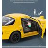 1/24 Mazda RX7 Initial D Racing Toy Car JDM Model 1:24 Diecast Meatl Vehicle Miniature Sound Light Collection Gift for Boy Kid