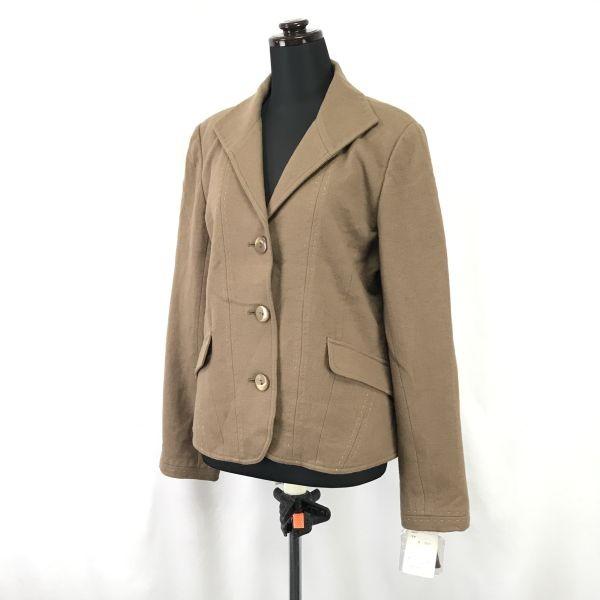 ANTHURIUM New with Tag 100% Wool Short Coat Outerwear Autumn Winter Women’s Size L Brown(USED)