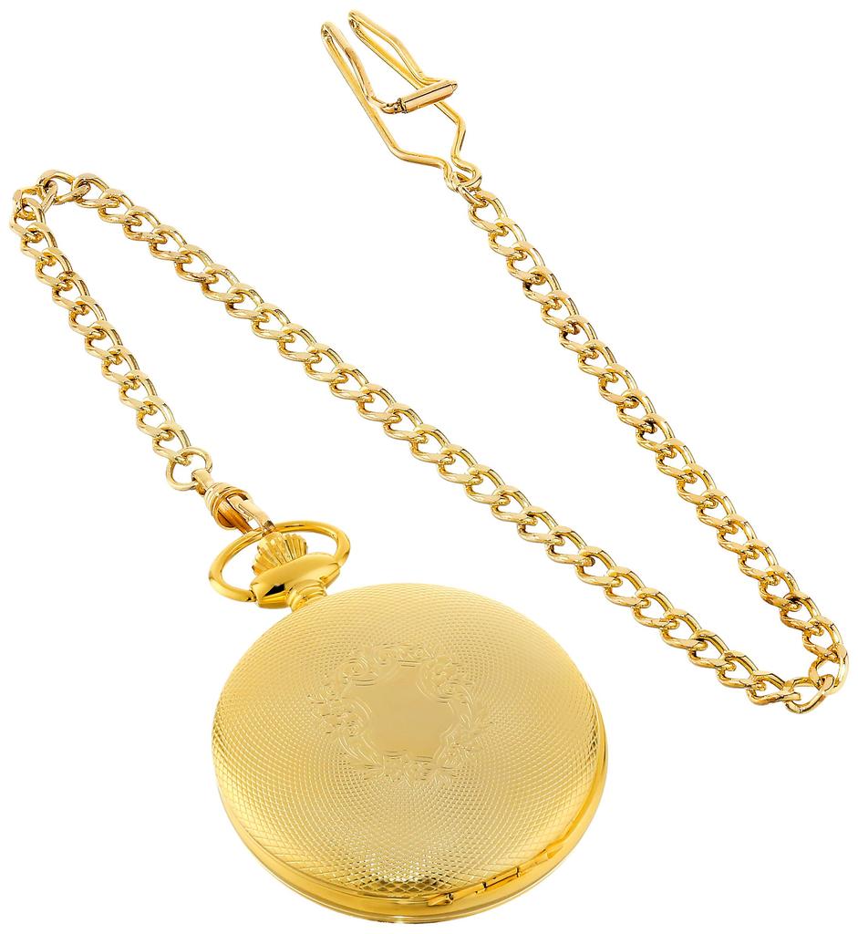 Charles Hubert, Paris Men's Pocket Watch, Mechanical Hand-Wound, 3861-G