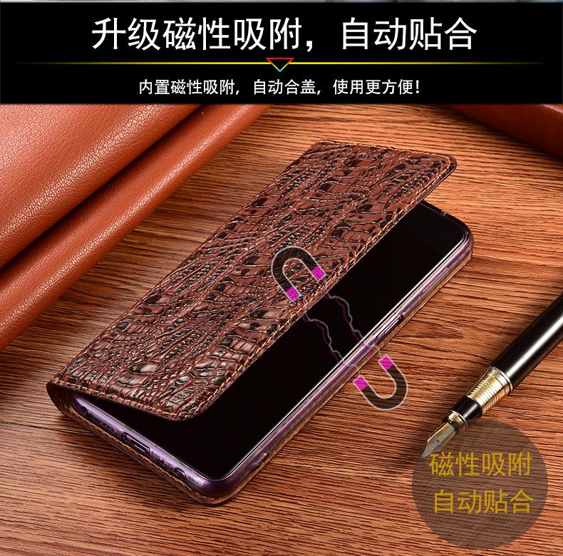 Genuine Leather Flip Cover for Xiaomi Redmi Note Series (Note 14 Pro+, Note 12, Note 11 SE, Note 10, Note 9)