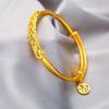 Golden Lotus Bracelet Wedding Accessories As a Gift for Mom