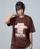 Nasttingijeubeleoldaenmi Scratch Lettering Tee_Brown