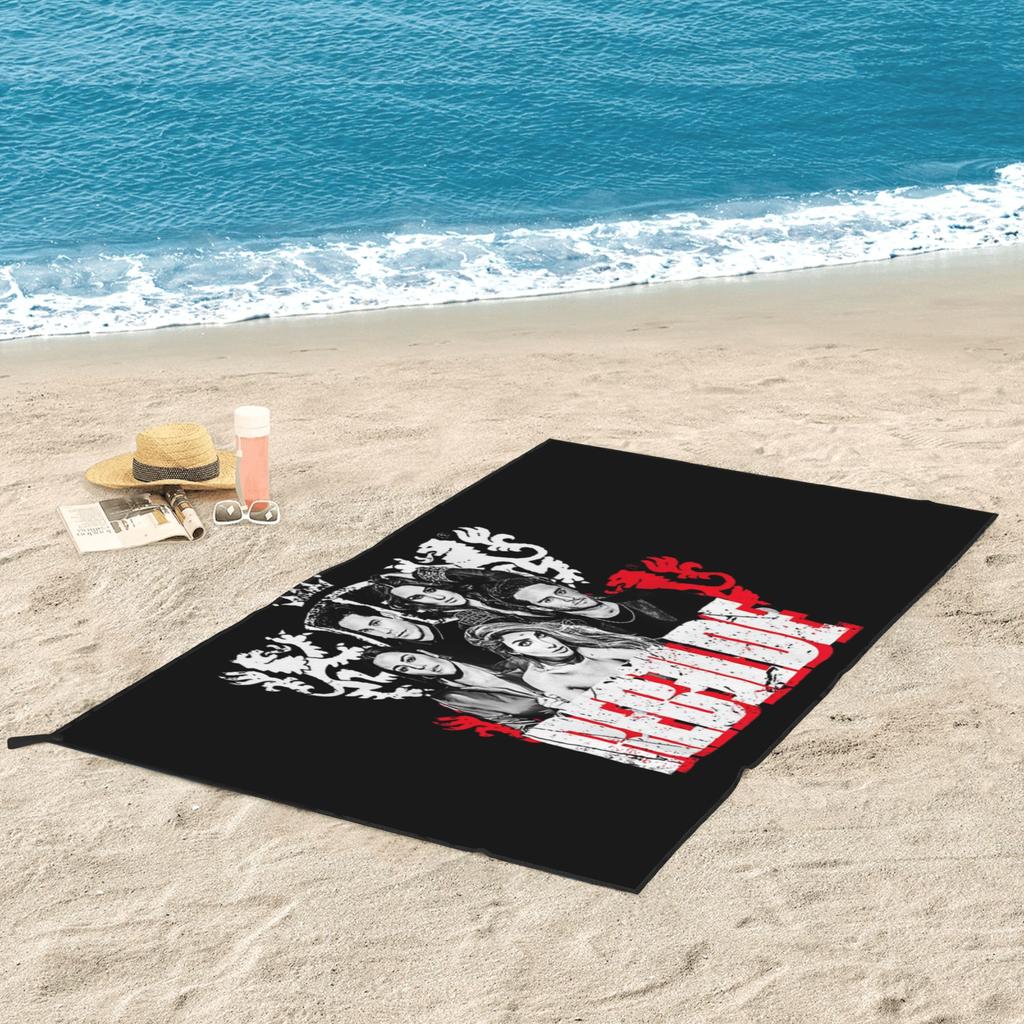 Rbd Rebelde Tour Classic Beach Towel Soft Microfiber Quick Dry Absorbent Quick Towels For Pool