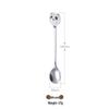 Ru Han Creative Ceramic Animal Dessert Spoon