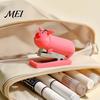 Soft PVC Shell Stapler for Kids Study Mini Cartoon Stapler, Cute Pig Shape, Portable Lightweight School Supplies Binding Tool, Handheld And