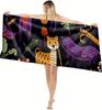 1 Stück Handtuch Nieder Pferd Blumen Malerei Kunst für Familie Freunde Schnelltrocknendes Strandhandtuch Für Yoga Tourismus Strand GYM Camping Schwimmen