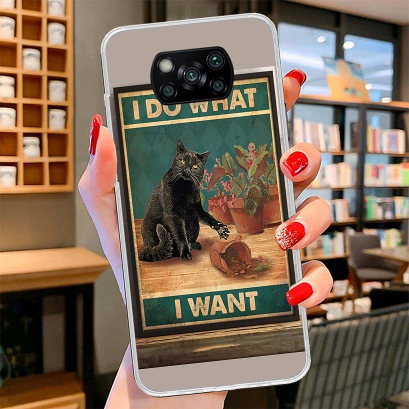 

Funny Cat Poster Daily Life Cover Phone Case For Xiaomi Poco F7 Ultra X7 X6 X5 Pro M7 Redmi 15C 15 13C 13 12C 12 10C 10 9A 9C 9T Xiaomi Poco M7 4G