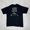 [USED] Vintage 90s Godzilla Short Sleeve Shirt, Anime Movie, Black, Size 3