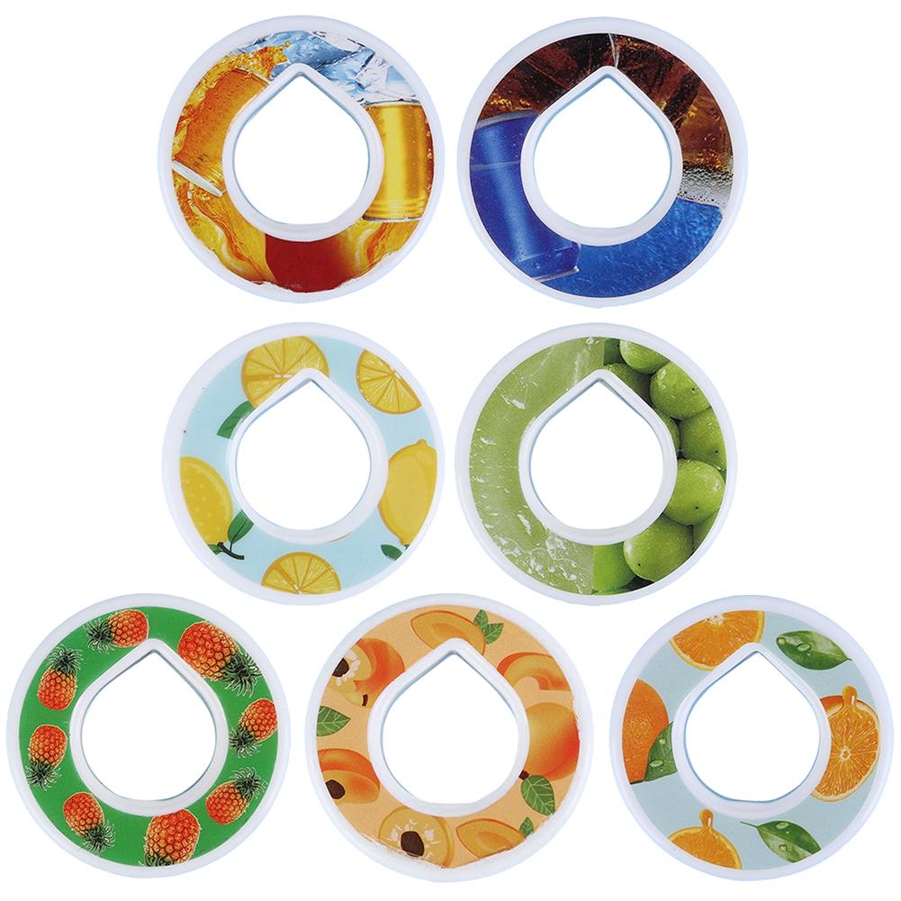 7pcs Flavour Pods Multi-flavor Sports Bottle Flavour Pod 0 Sugar Used In Flavoured Drinking Bottle Drink More Water
