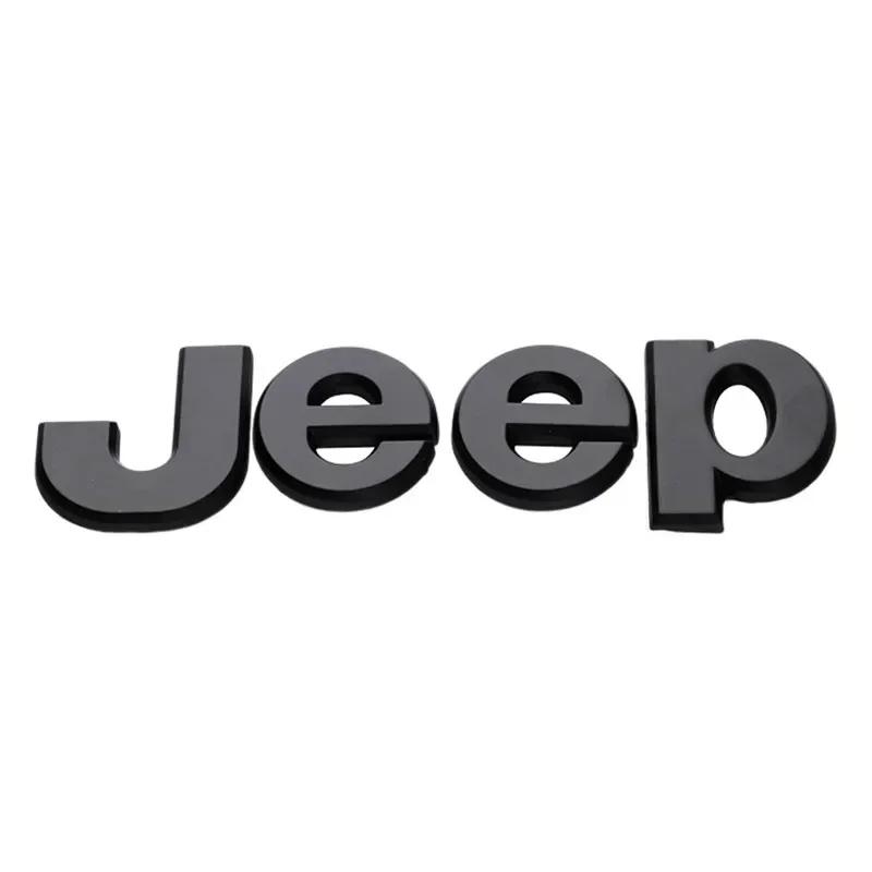 

Подстаканники Автомобиль Передний Значок на Капот для JEEP Grand Cherokee Wrangler Renegade Patriot Liberty Compass Задний Багажник Боковая Наклейка Значок чёрный