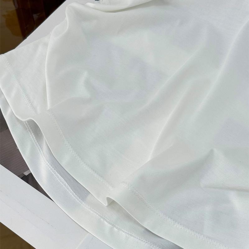 MC25 Slimming Crew Neck Tencel Merino Wool Long Sleeve Top