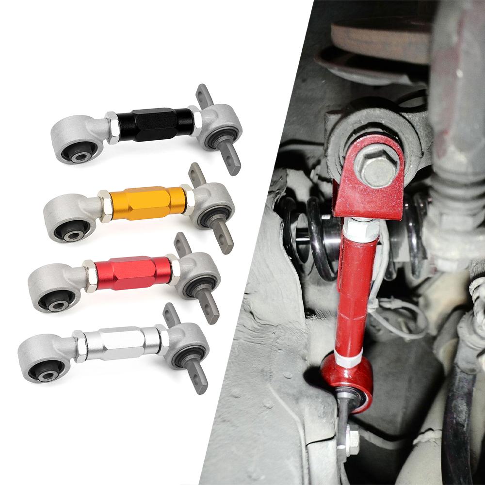 RASTP-Aluminium Einstellbarer Hinterrad-Aufhängungs Sturzkorrektur-Kit Hundeknochen Einstellbarer Querlenker Für Honda Civic EK EG CRX 1988-2000 LTB002