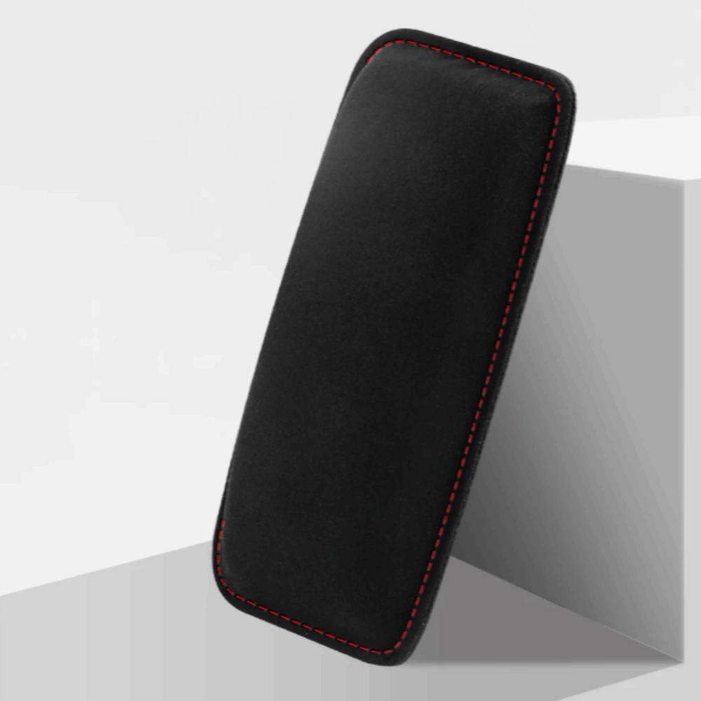 Suede Car Door Armrest Pad Universal Car Center Console Cushion Car Knee Cushion Vehicle Interior