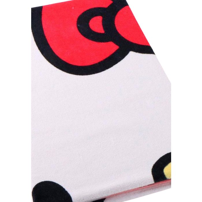 Serviette - SANRIO - Hello Kitty - Coton - Très absorbante - Multicolore