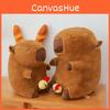 Cute Capybara Plush Toy Chick Retractable Stuffed Animal Water Guinea Pig Doll Adorable Ugly Doll Wholesale Factory