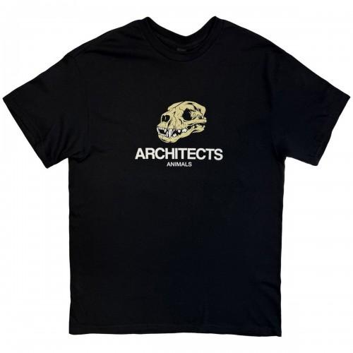 Architekten Unisex Erwachsener Ich bin ein verdammtes Tier Rückendruck T-Shirt