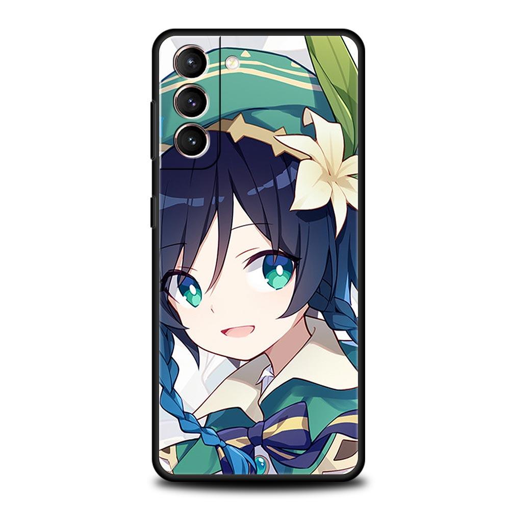 Genshin Impact Game Phone Case For Samsung Galaxy S23 Ultra S22 S21 S20 FE 5G S10 S10E S9 S8 Plus Note 20 Silicone Cover Bumper